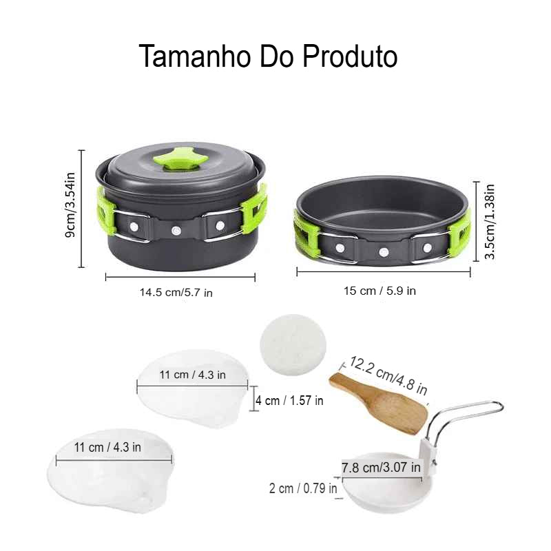 Kit Panela Camping®