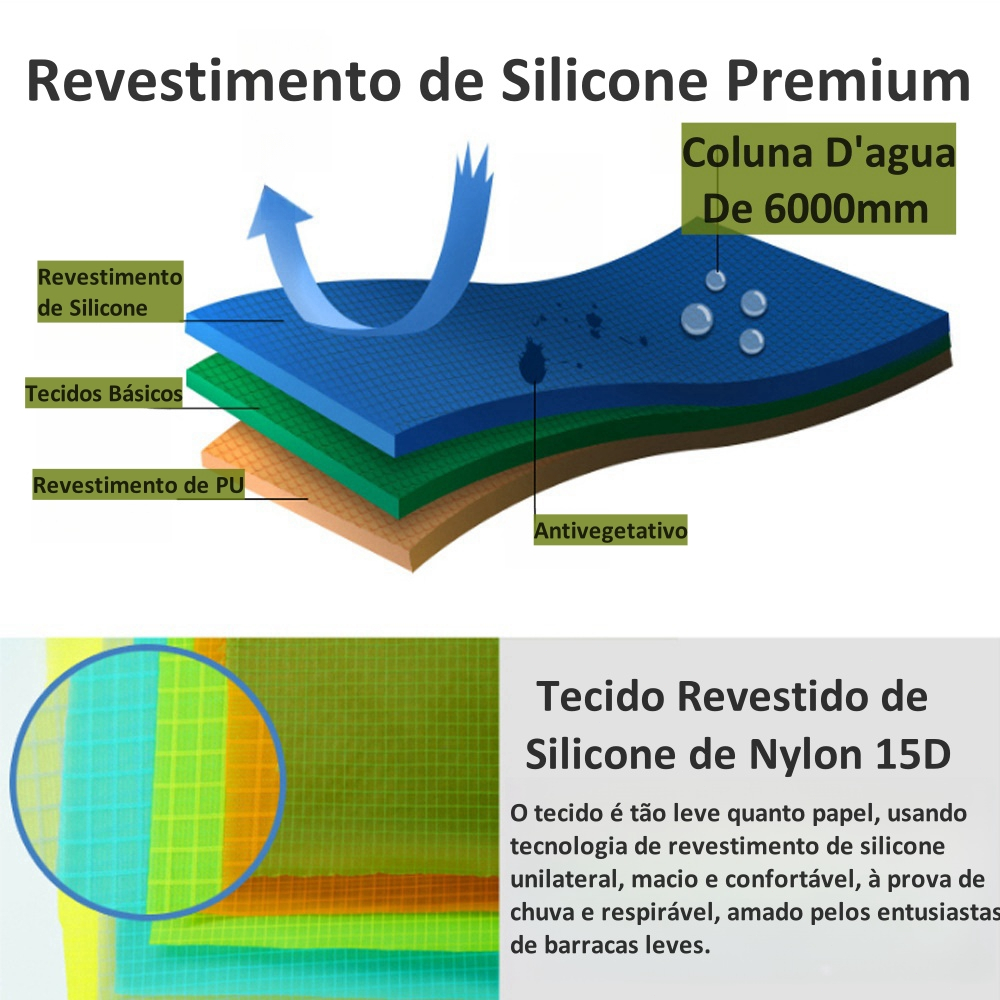 Barraca Camping Ultralight 6000mm®