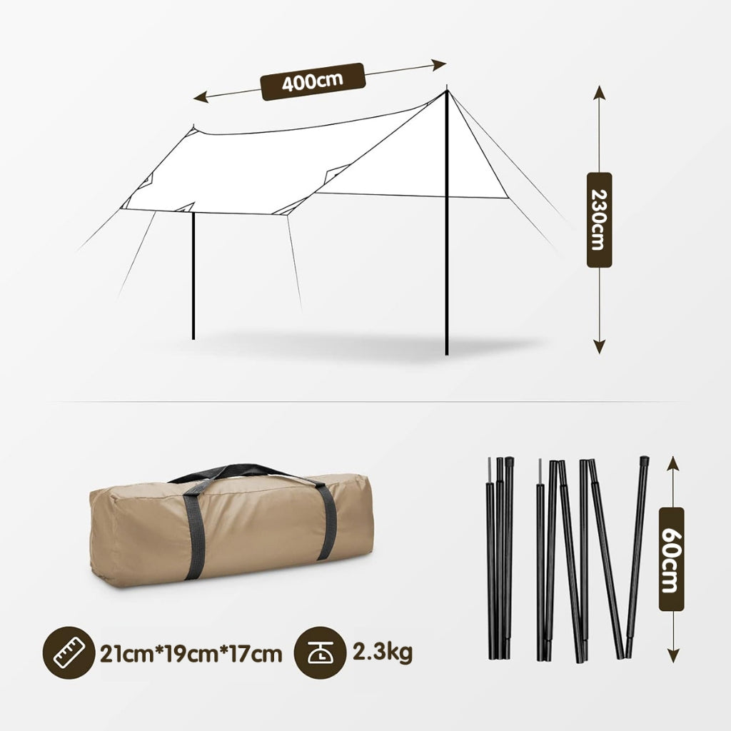 Toldo Barraca Gazebo Impermeável UPF 50+ UV
