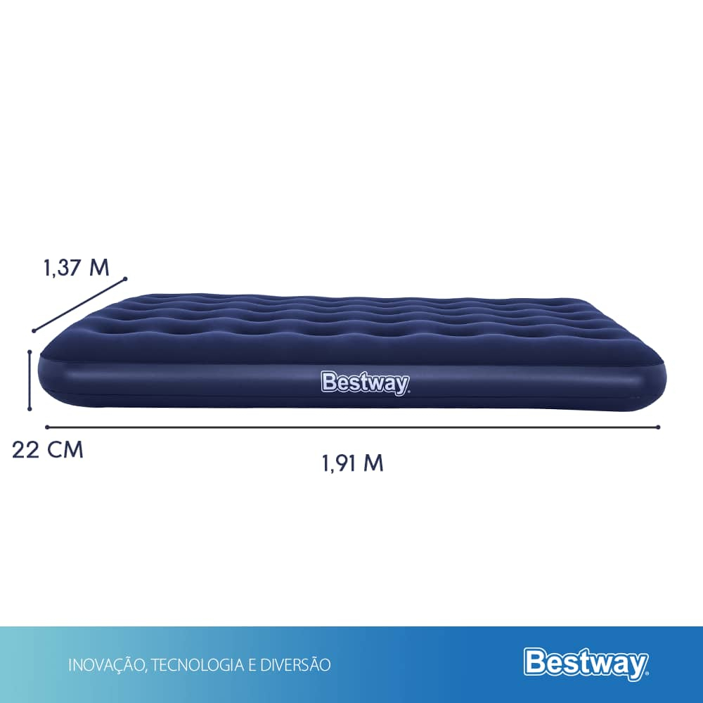 Colchão Inflável Casal Full Bestway 300kg