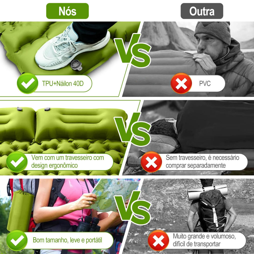 Colchão Inflável Casal NEW HAWAII®