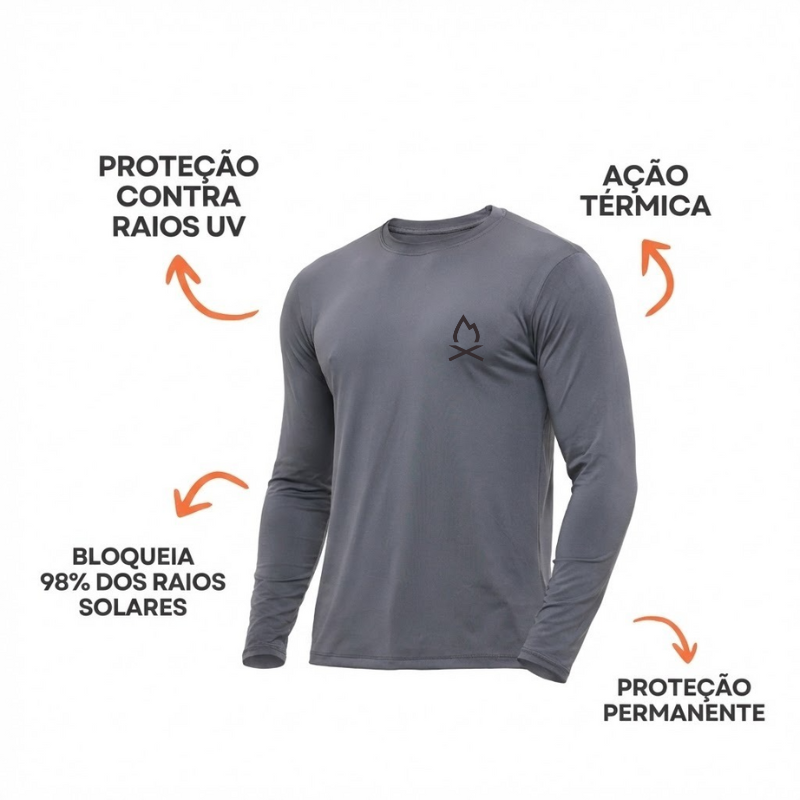 Camisa UV 50+ Térmica Manga Longa®