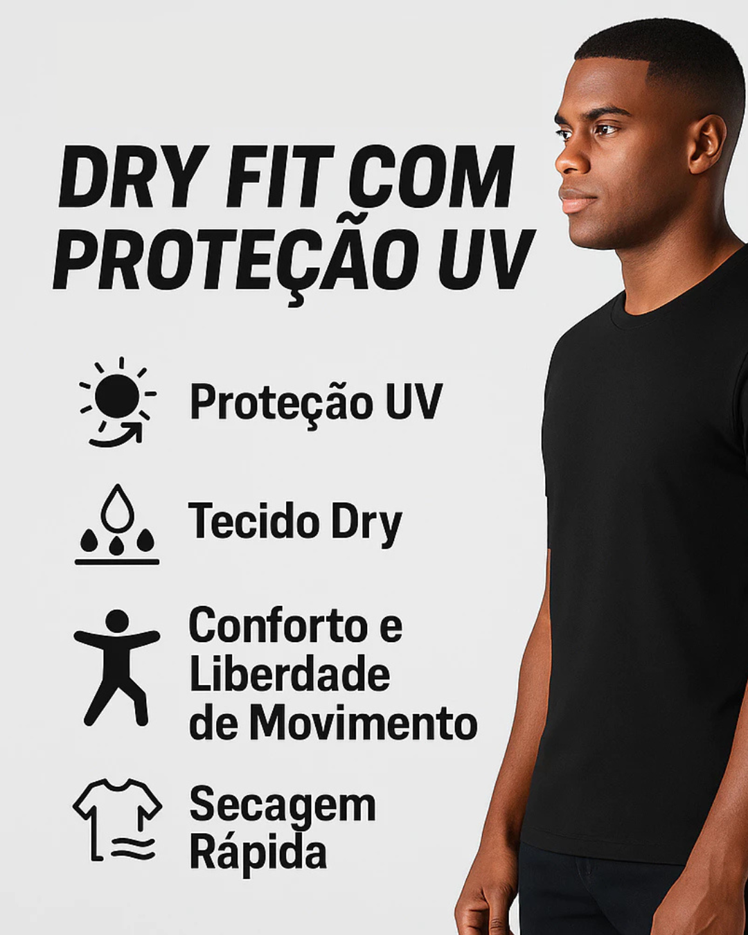 Camisa UV Térmica Manga Longa