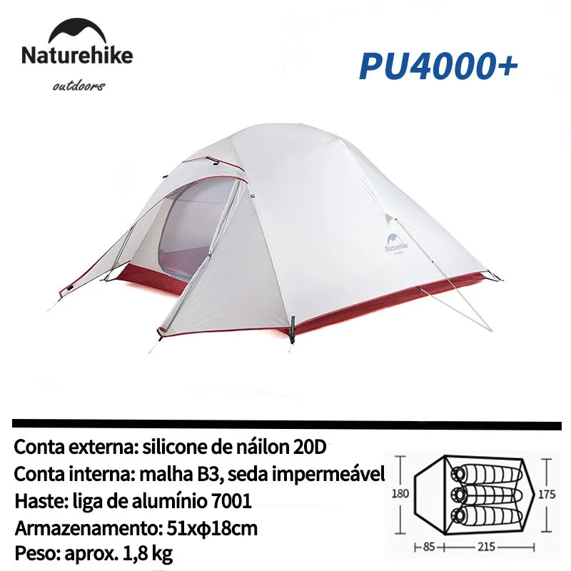 Naturehike Ultralight PU4000/3 pessoas®