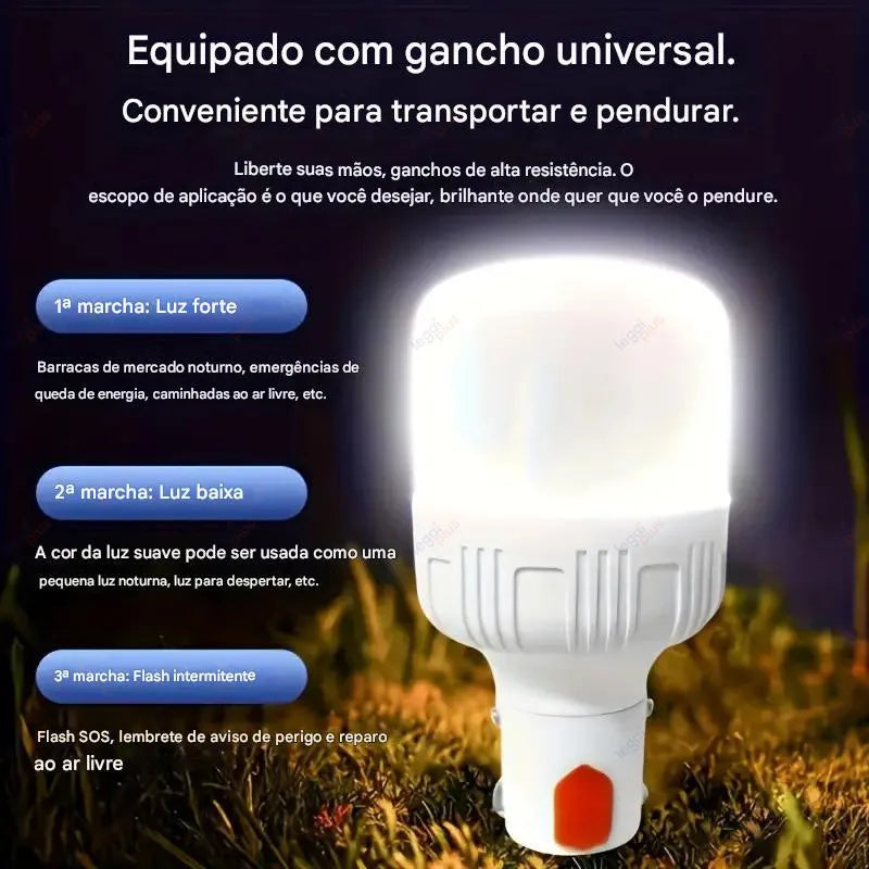Lâmpada LED Portátil 60W