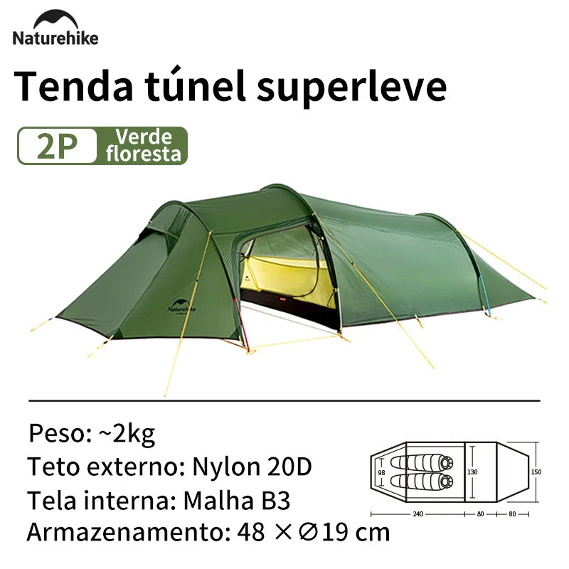 Barraca Túnel Naturehike®