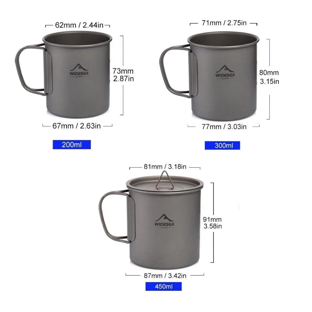 Caneca Widesea Camping Titanium®