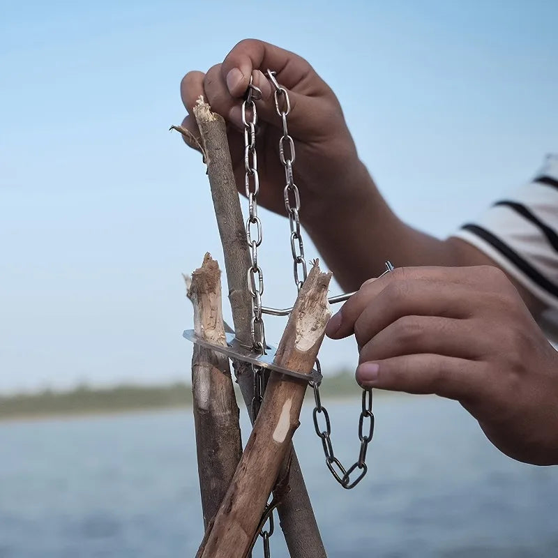 Tripé de Fogareiro + Corrente®