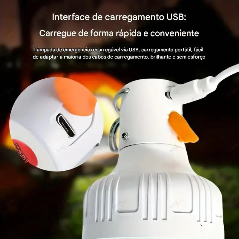 Lâmpada LED Portátil 60W