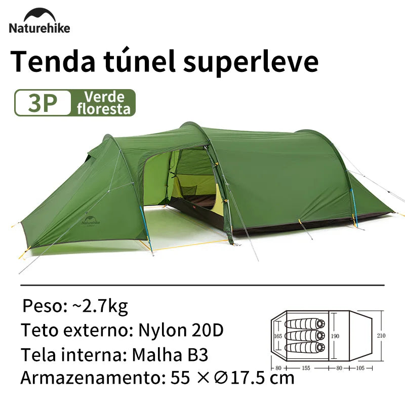 Barraca Túnel Naturehike®
