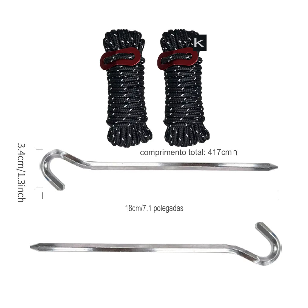 Conjunto 2 polo Telescópio 1.86m