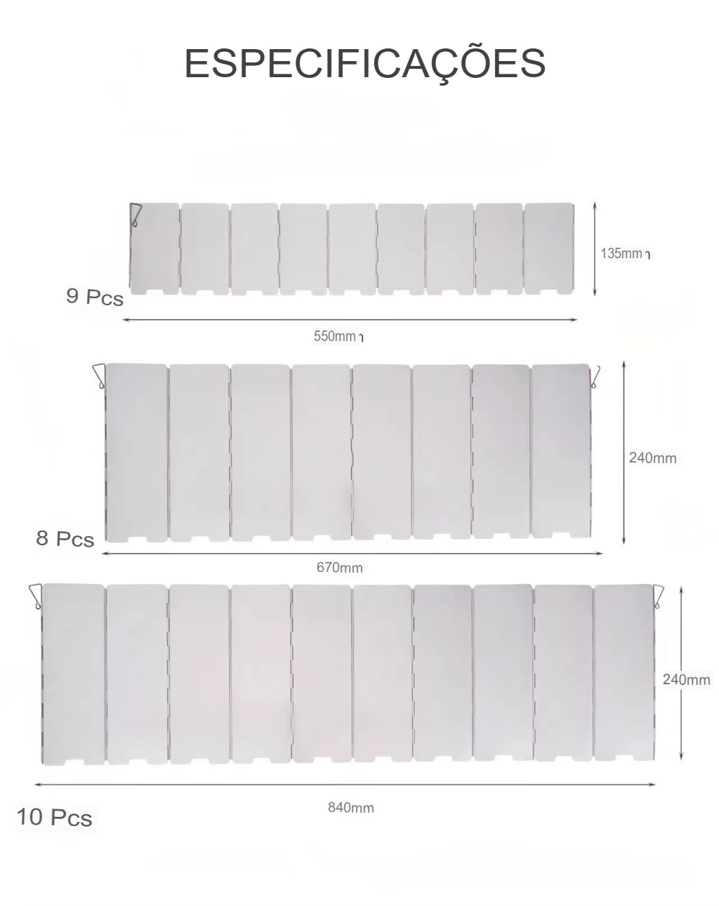 Placas de Fogareiro 8/9/10®
