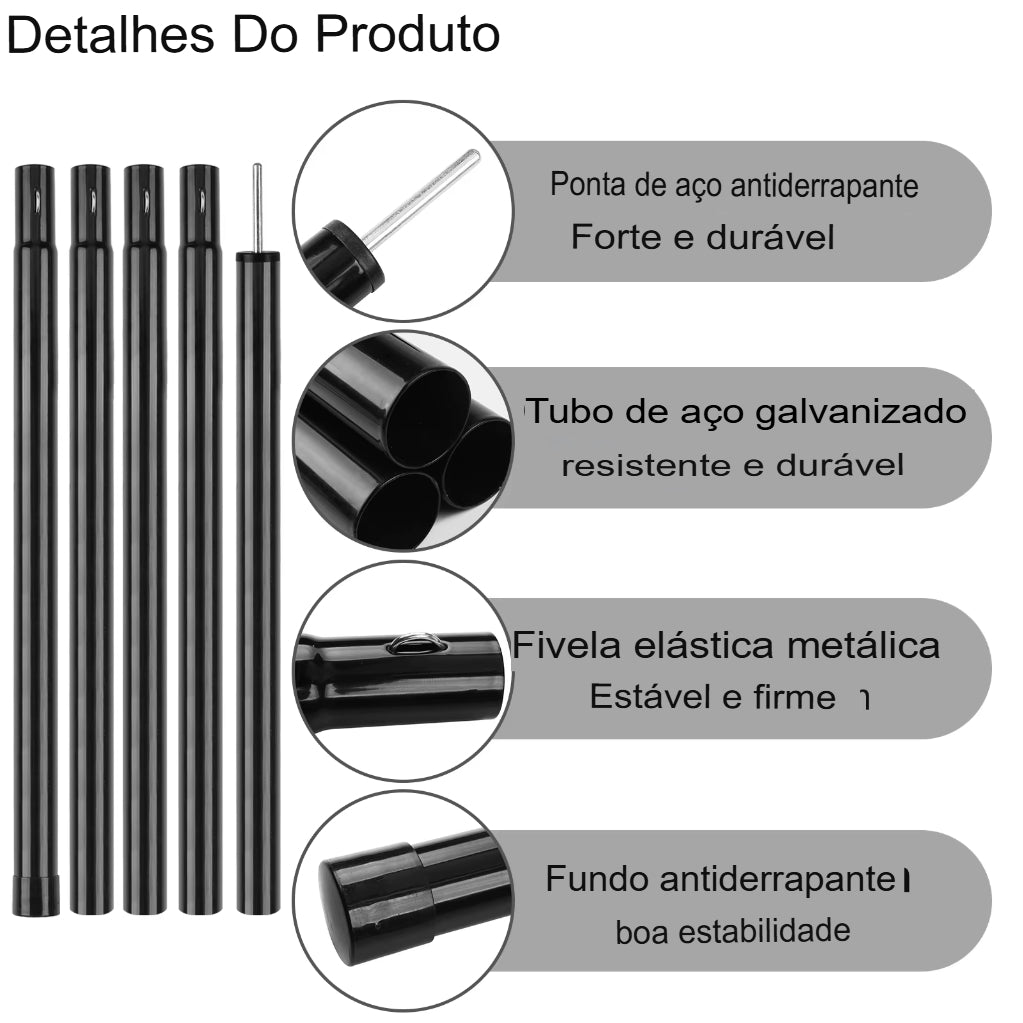 Conjunto 2 polo Telescópio 1.86m