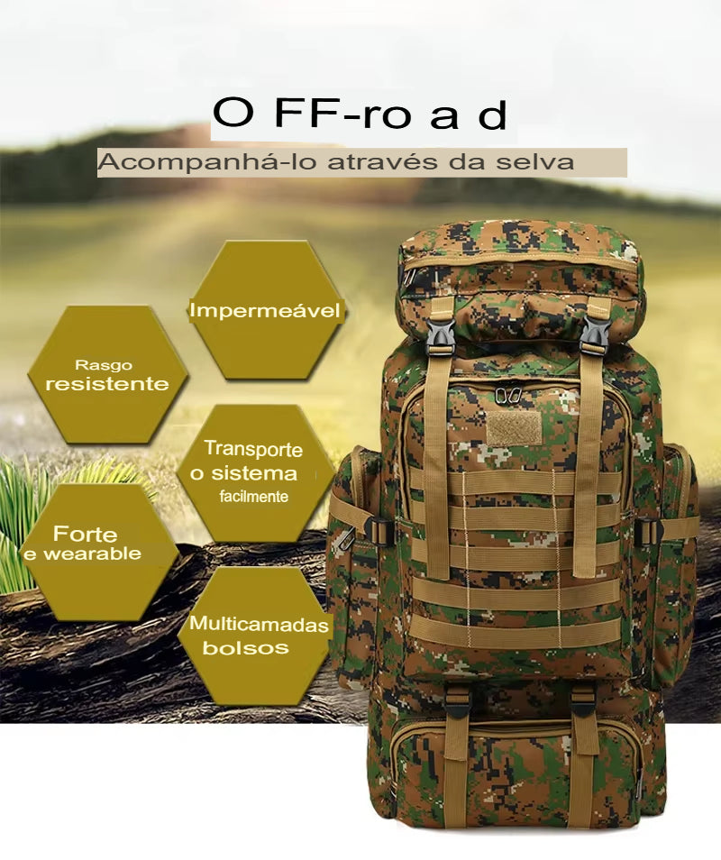 Mochila Cargueira Camuflada®