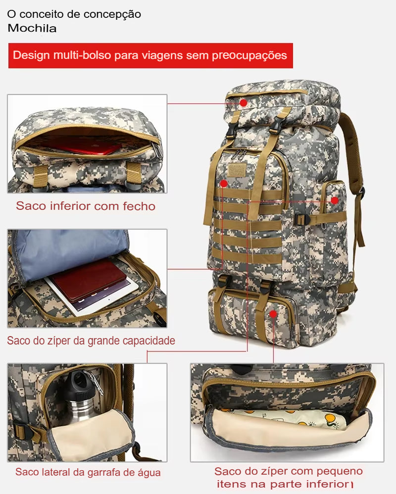 Mochila Cargueira Camuflada®