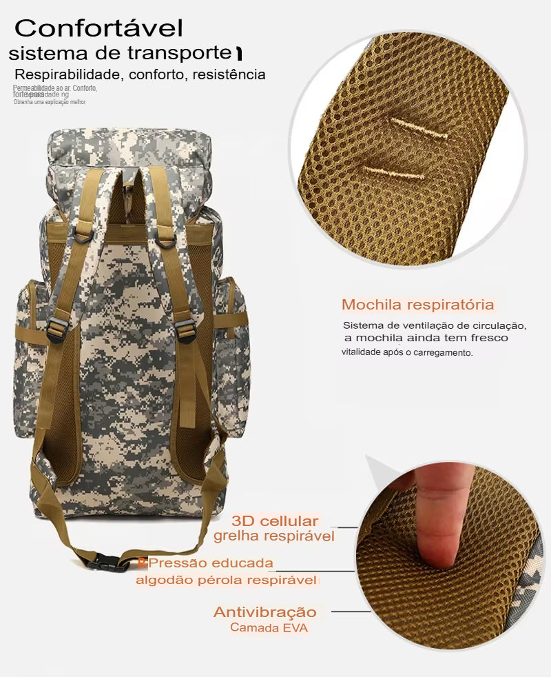 Mochila Cargueira Camuflada®