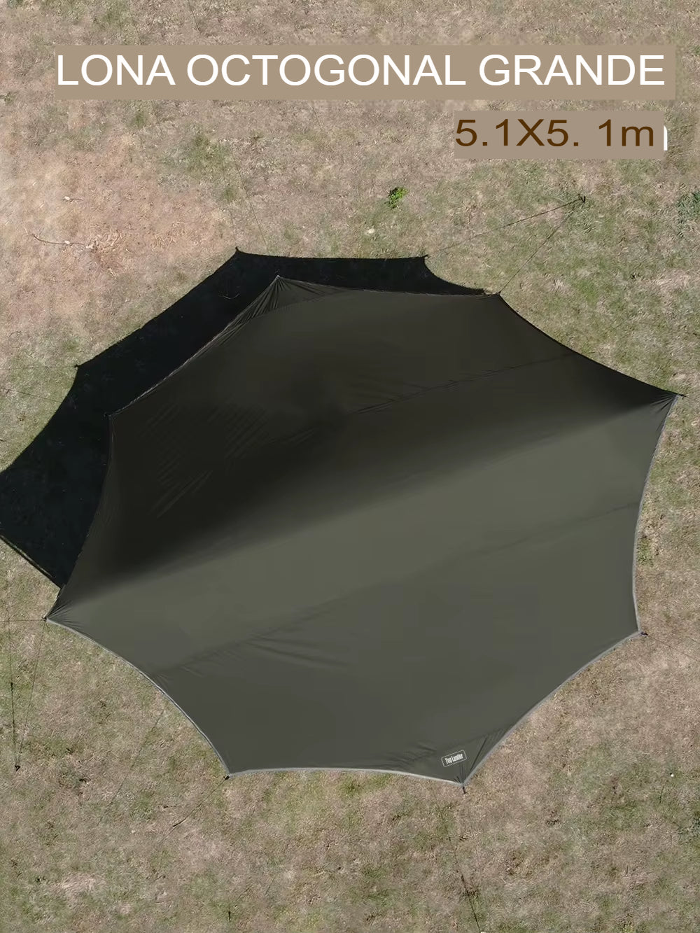 Lona Top Lander Octogonal Revestida 5.1x5.1m®