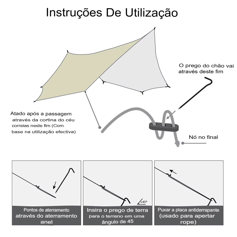 Tarp Fly Octagonal 5.1x5.1m®