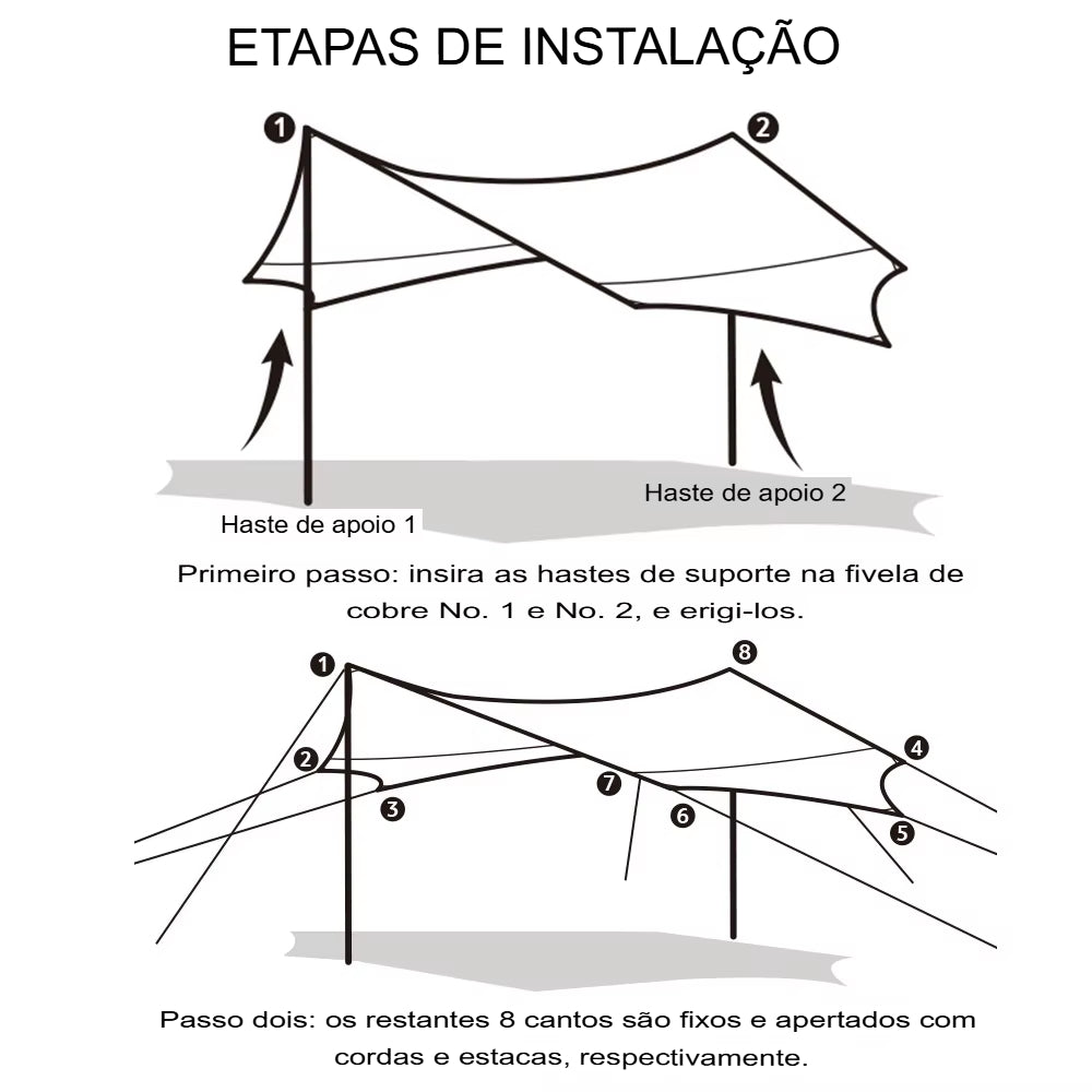 Tarp Fly Octagonal 5.1x5.1m®