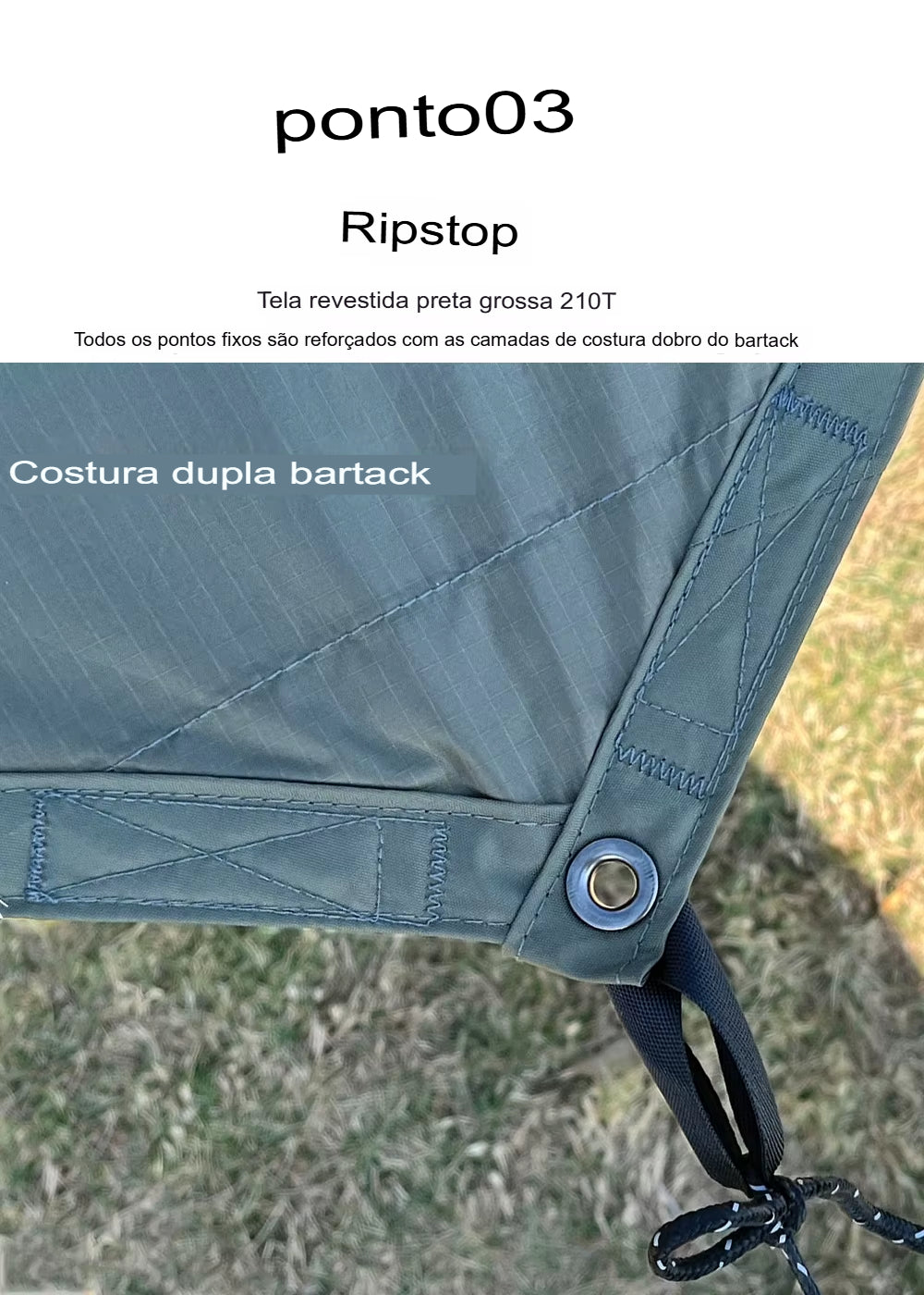 Lona Top Lander Octogonal Revestida 5.1x5.1m®