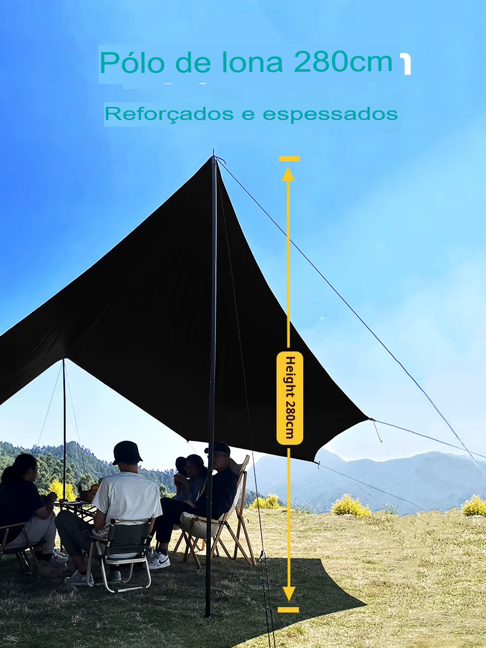 Lona Top Lander Octogonal Revestida 5.1x5.1m®