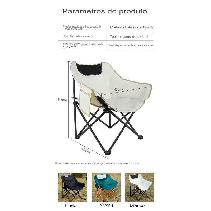 Cadeira Dobrável Conveniente