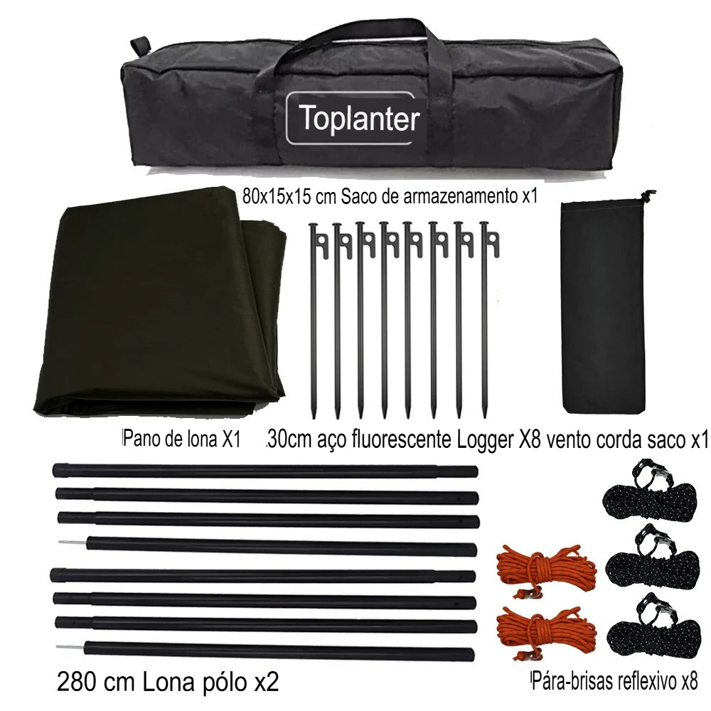 Lona Top Lander Octogonal Revestida 5.1x5.1m®