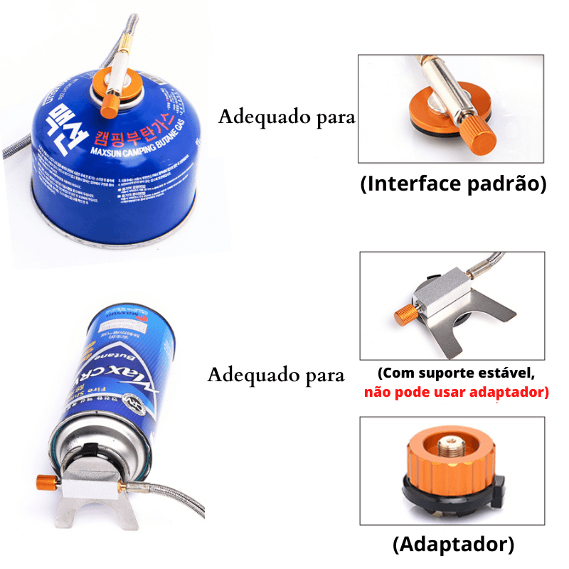 Fogão a gás portátil Widesea®