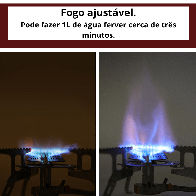 Fogão a gás portátil Widesea®