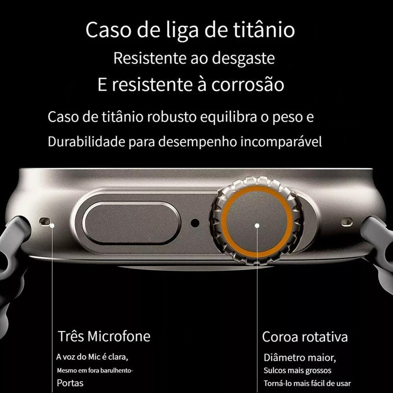 Relógio Smartwatch Inteligente IWO S8 Ultra®