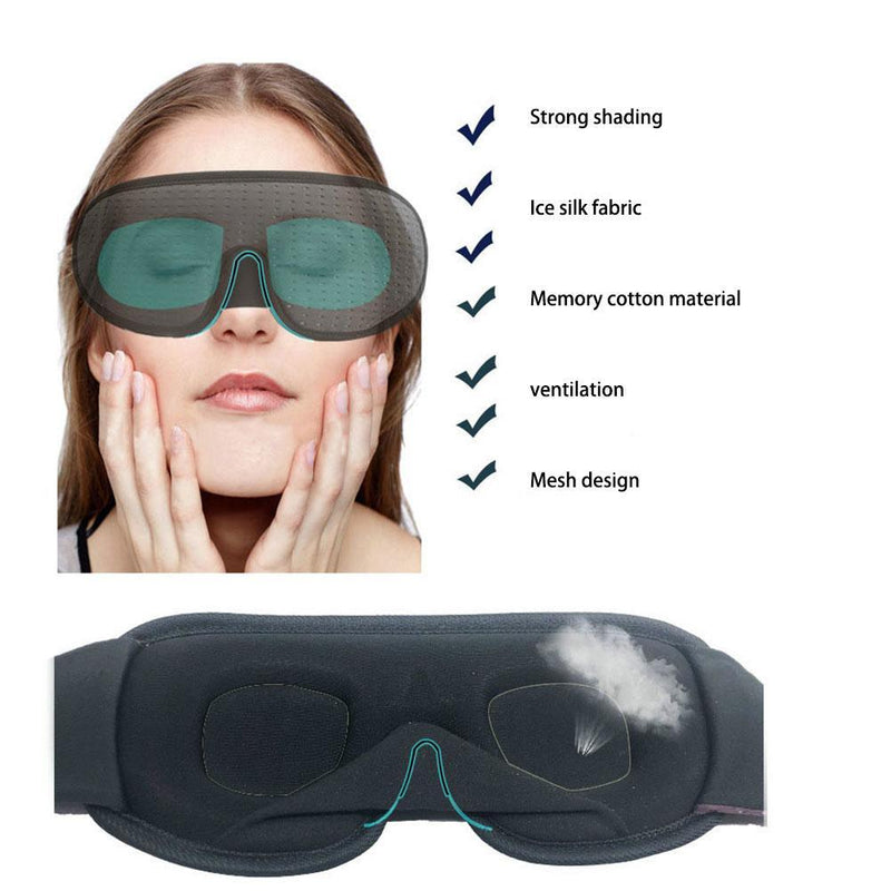 Máscara para dormir 3D