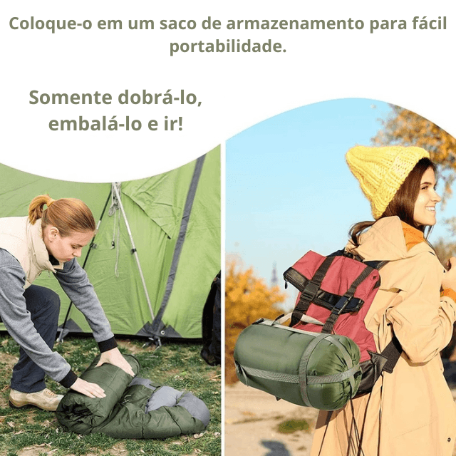 Saco De Dormir Com Ziper