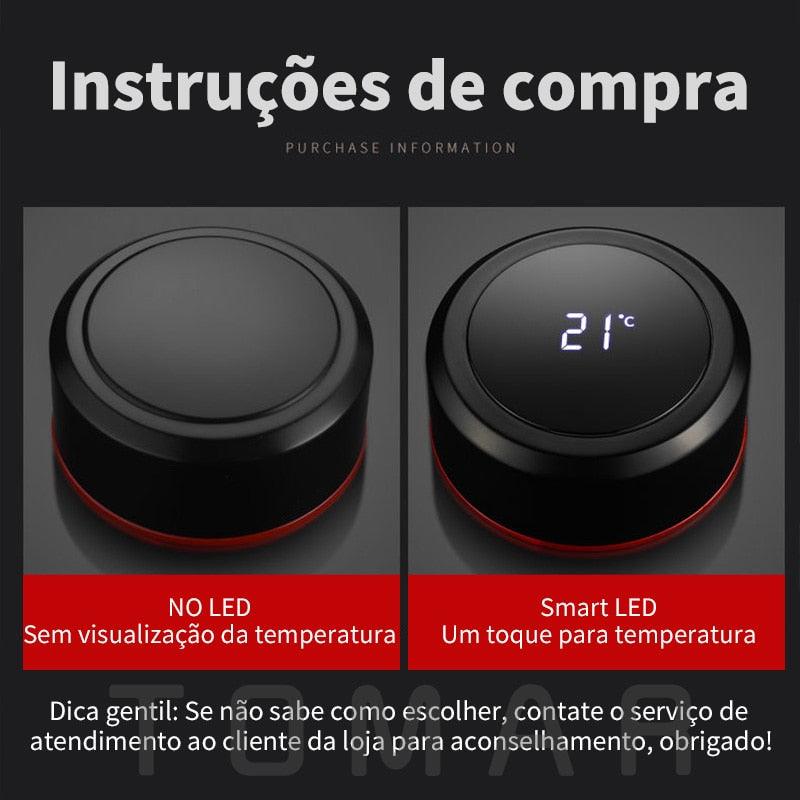 Garrafa Inoxidável Display LED®