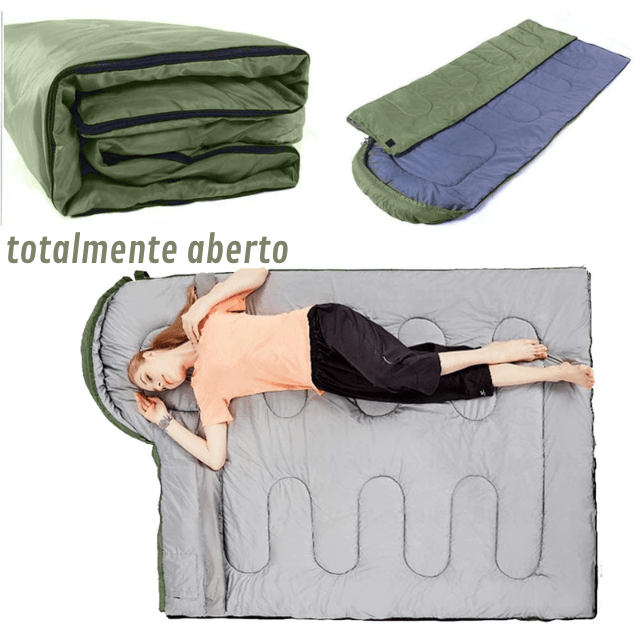Saco De Dormir Com Ziper